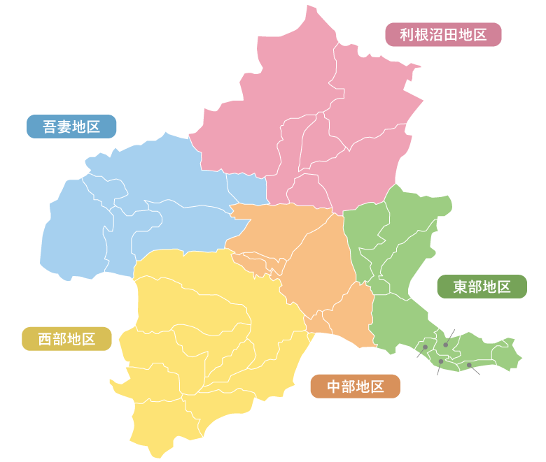 群馬県地図